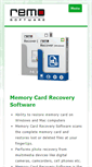 Mobile Screenshot of memorycardrecoverysoftware.net